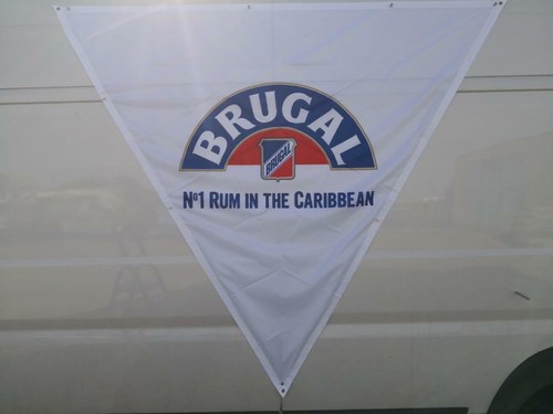 Brugal banner rum in the - banner,,