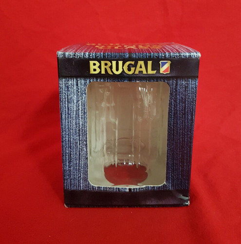 Brugal rum glass new - brugal,